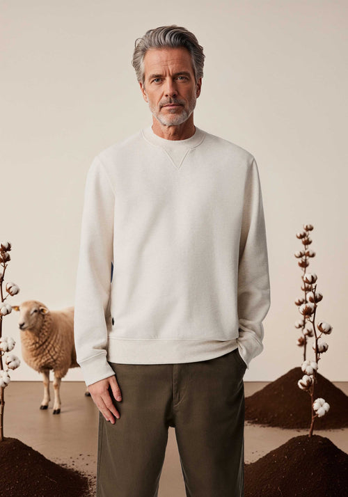 The Fibregen Sweatshirt - Cloud Ash