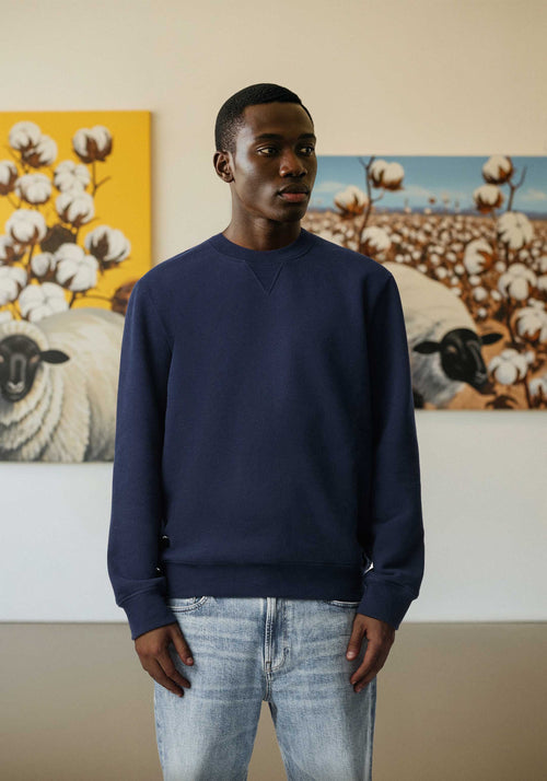 The Fibregen Sweatshirt - Storm Blue