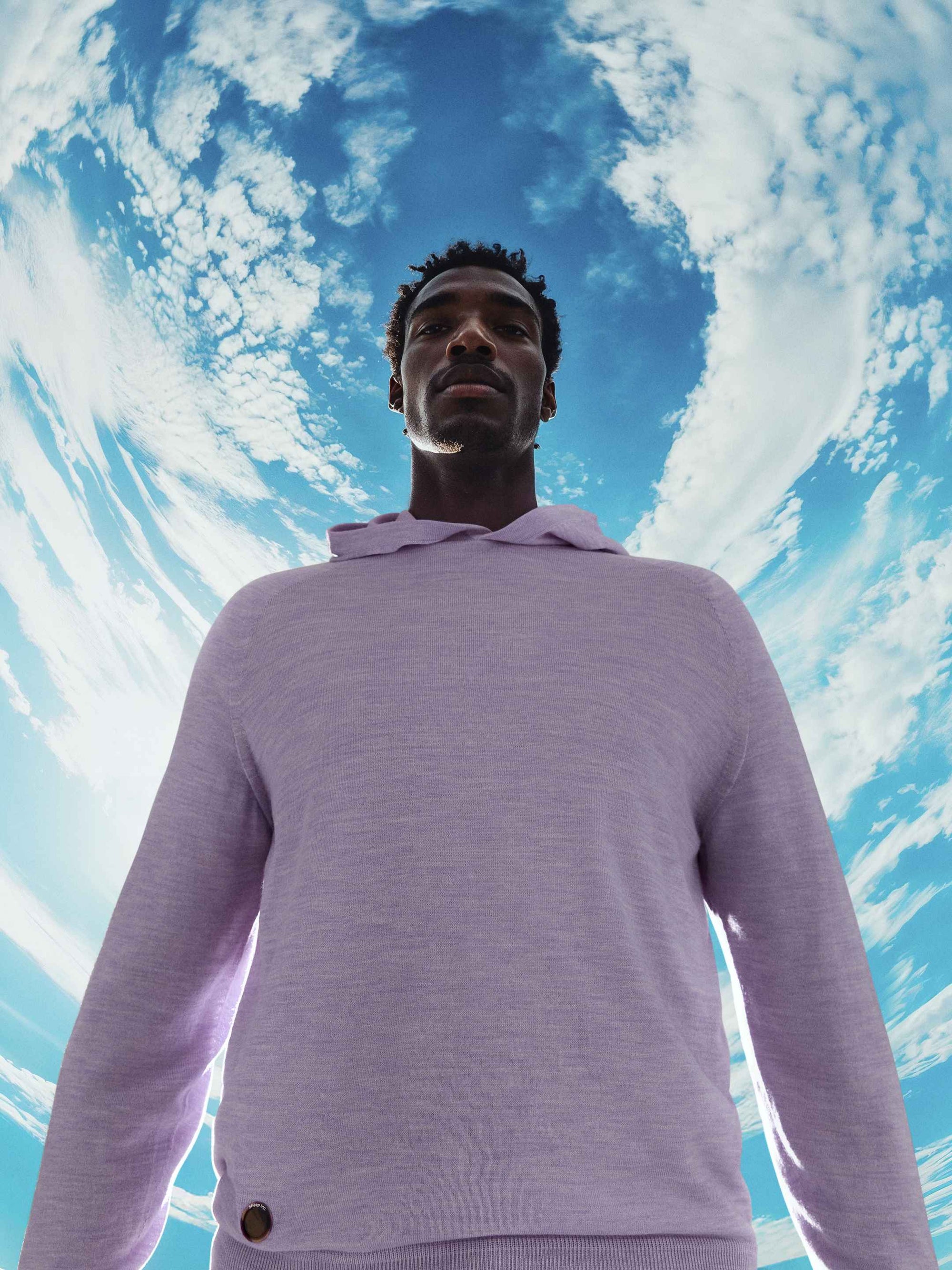 The Ultra-Light Hoodie - Lupin Lilac