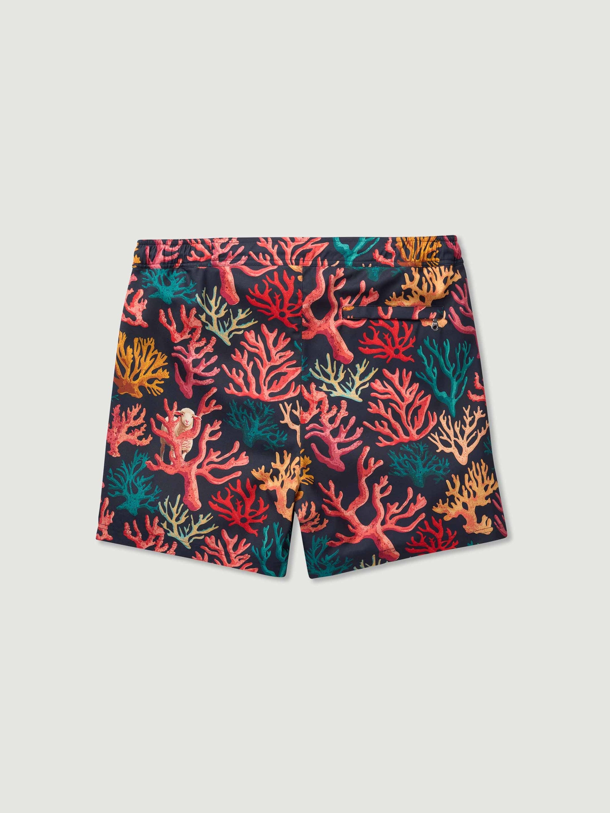 The Merino Swim Shorts - Midnight Reef