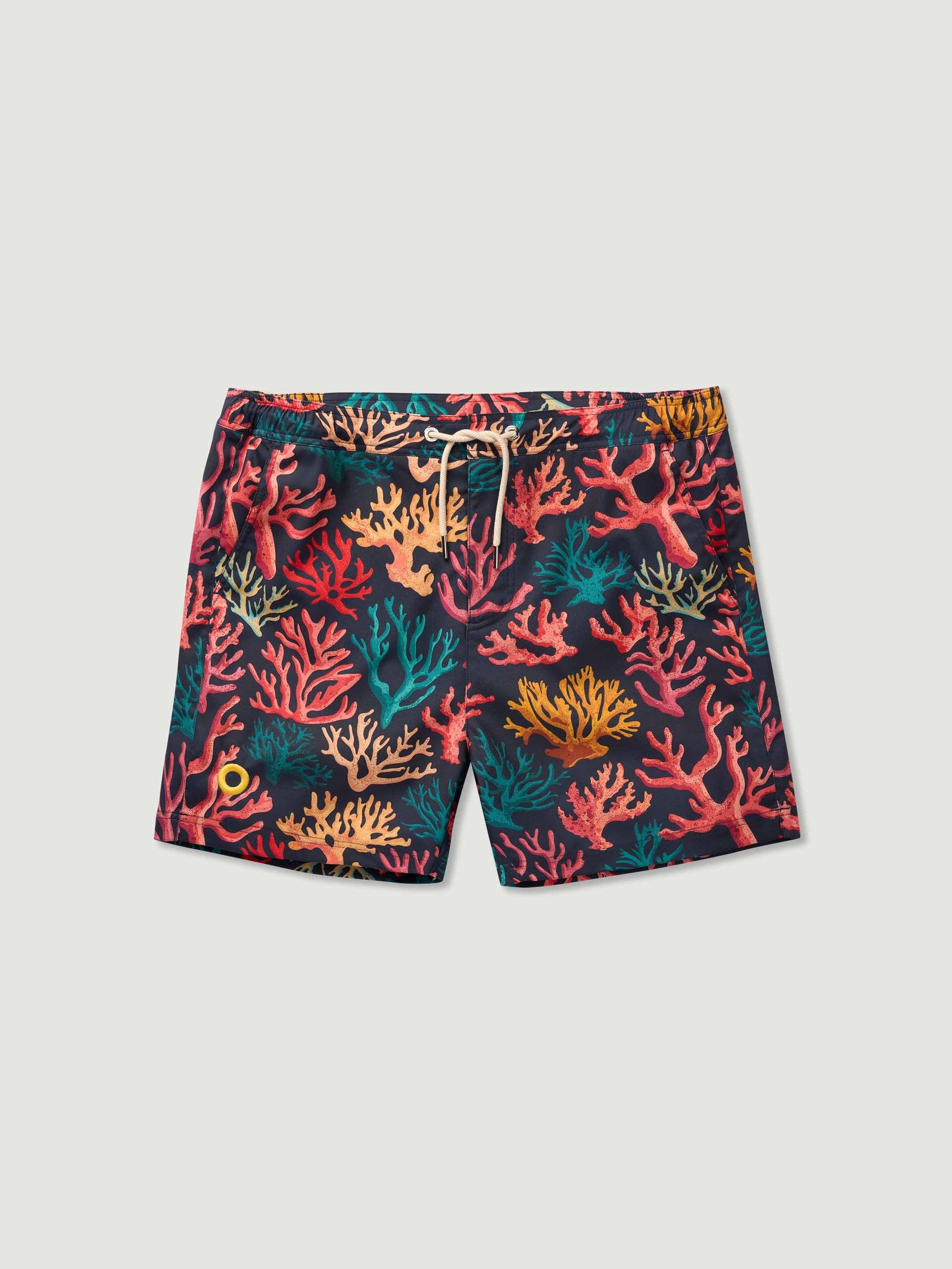 The Merino Swim Shorts - Midnight Reef