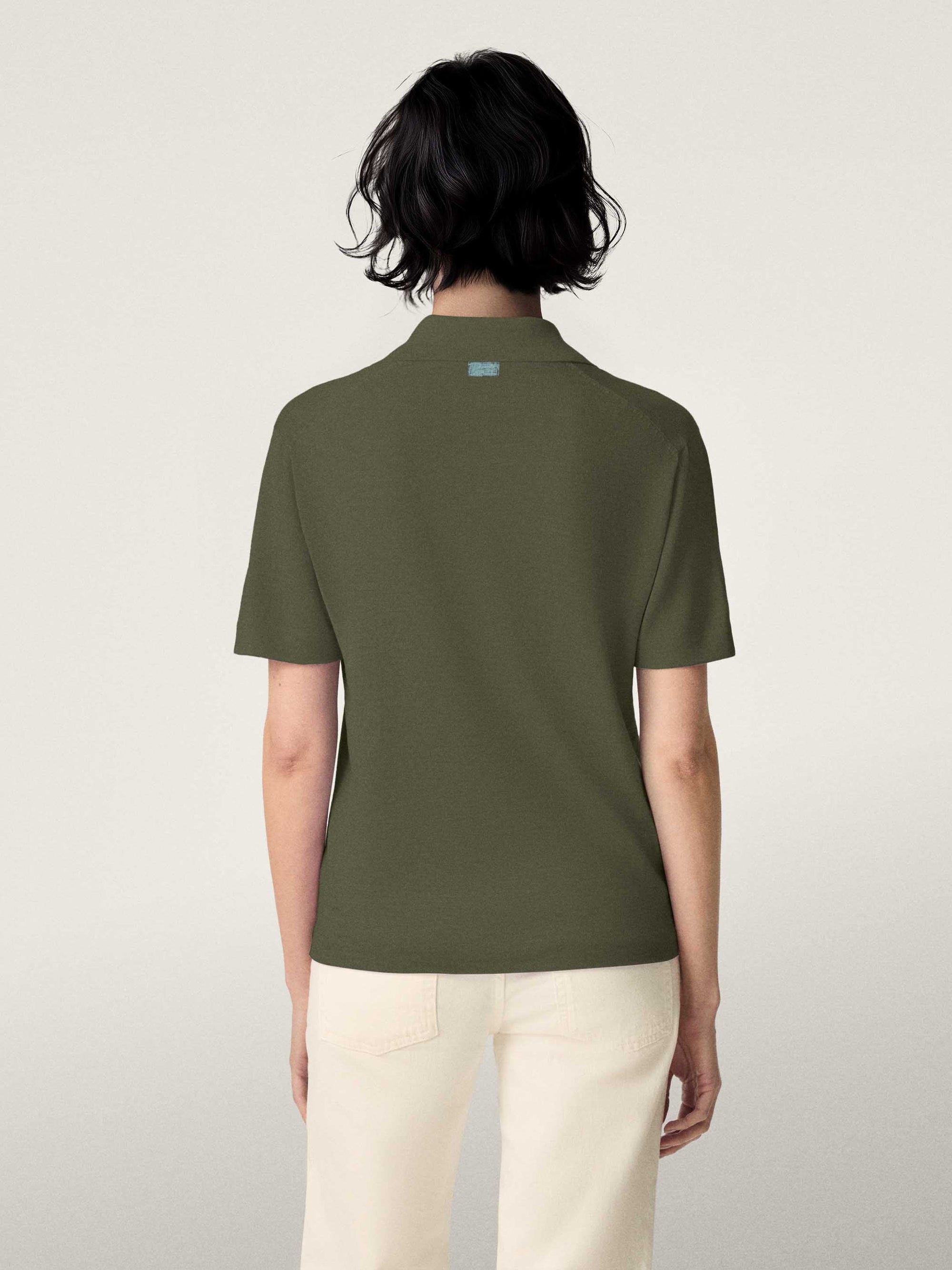 The Ultra-Light Polo - Moss Green