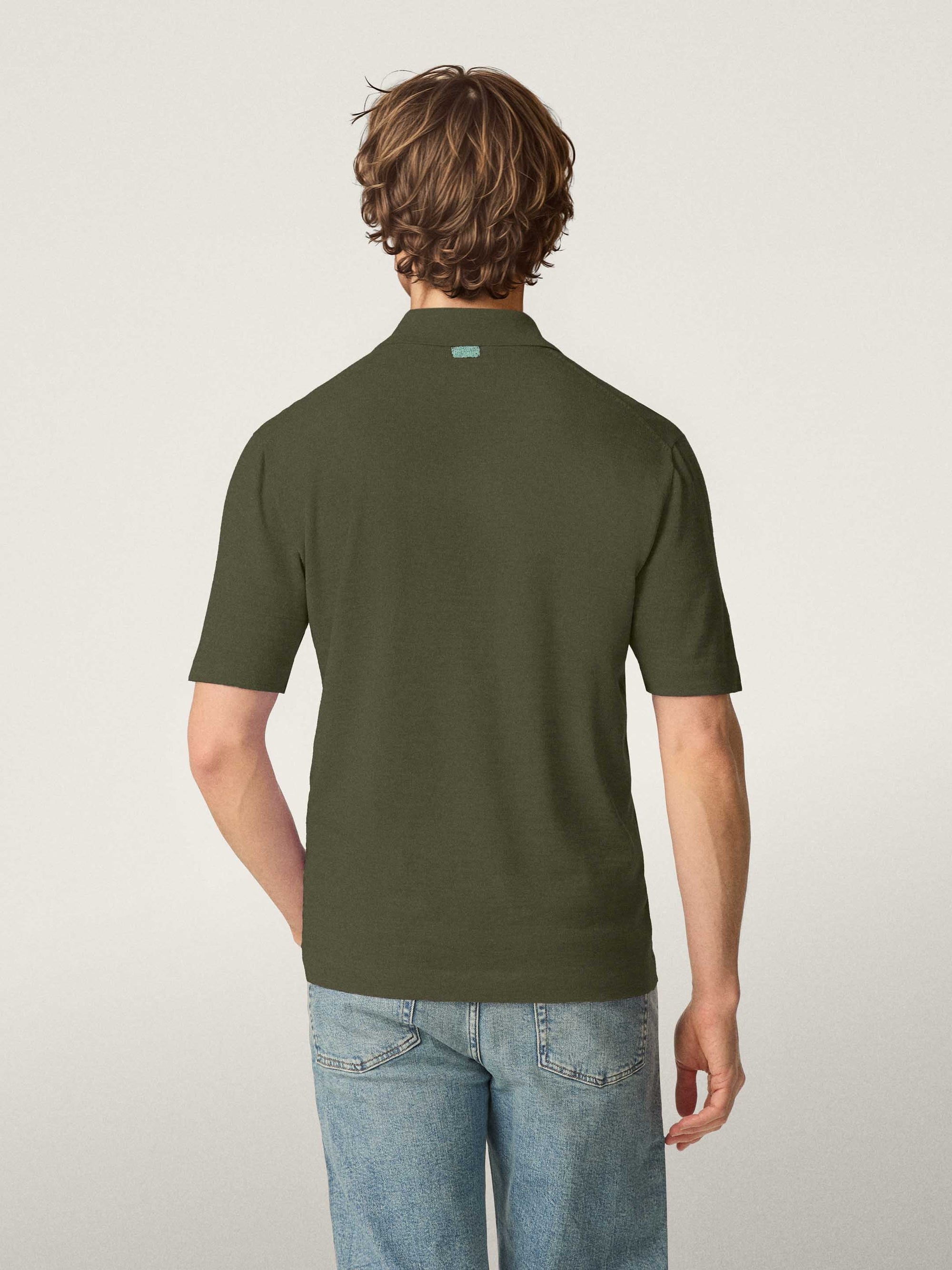 The Ultra-Light Polo - Moss Green