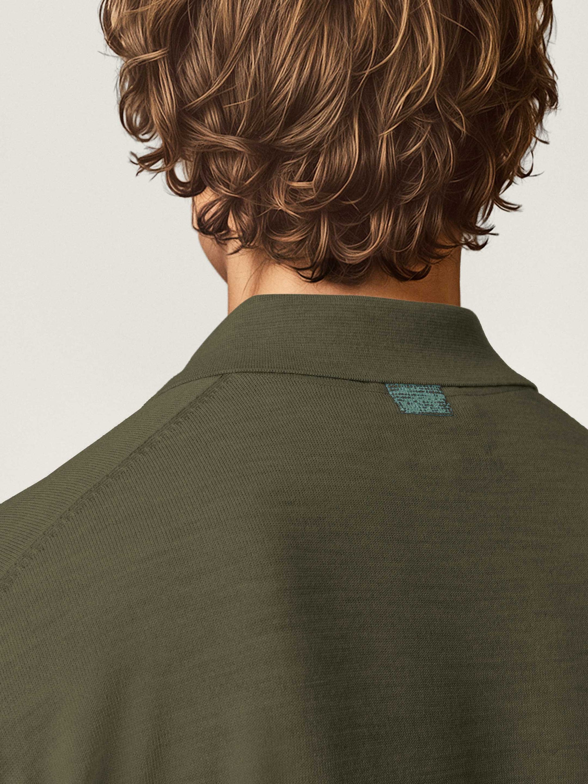 The Ultra-Light Polo - Moss Green