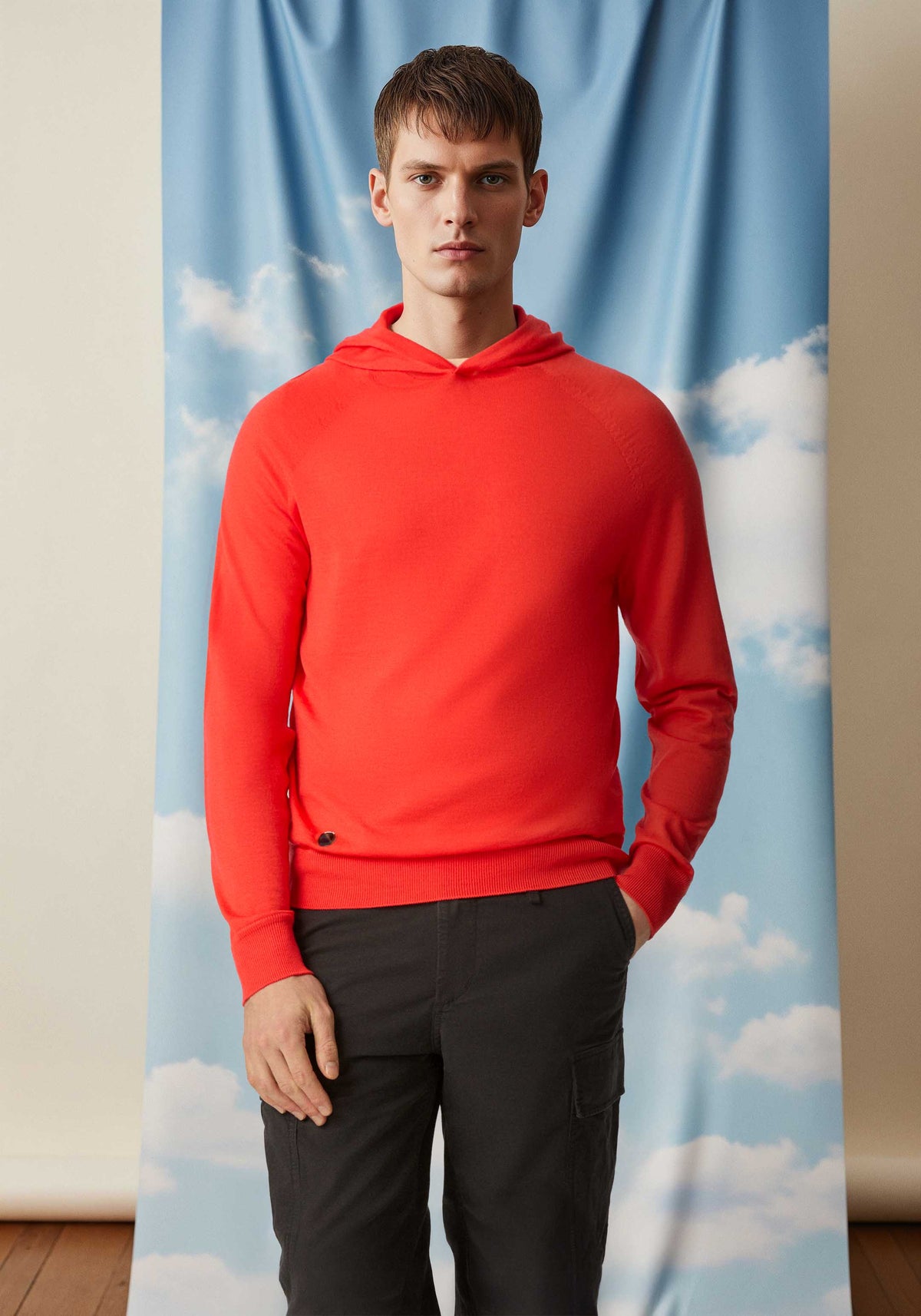 The Ultra-Light Hoodie - Poppy Red
