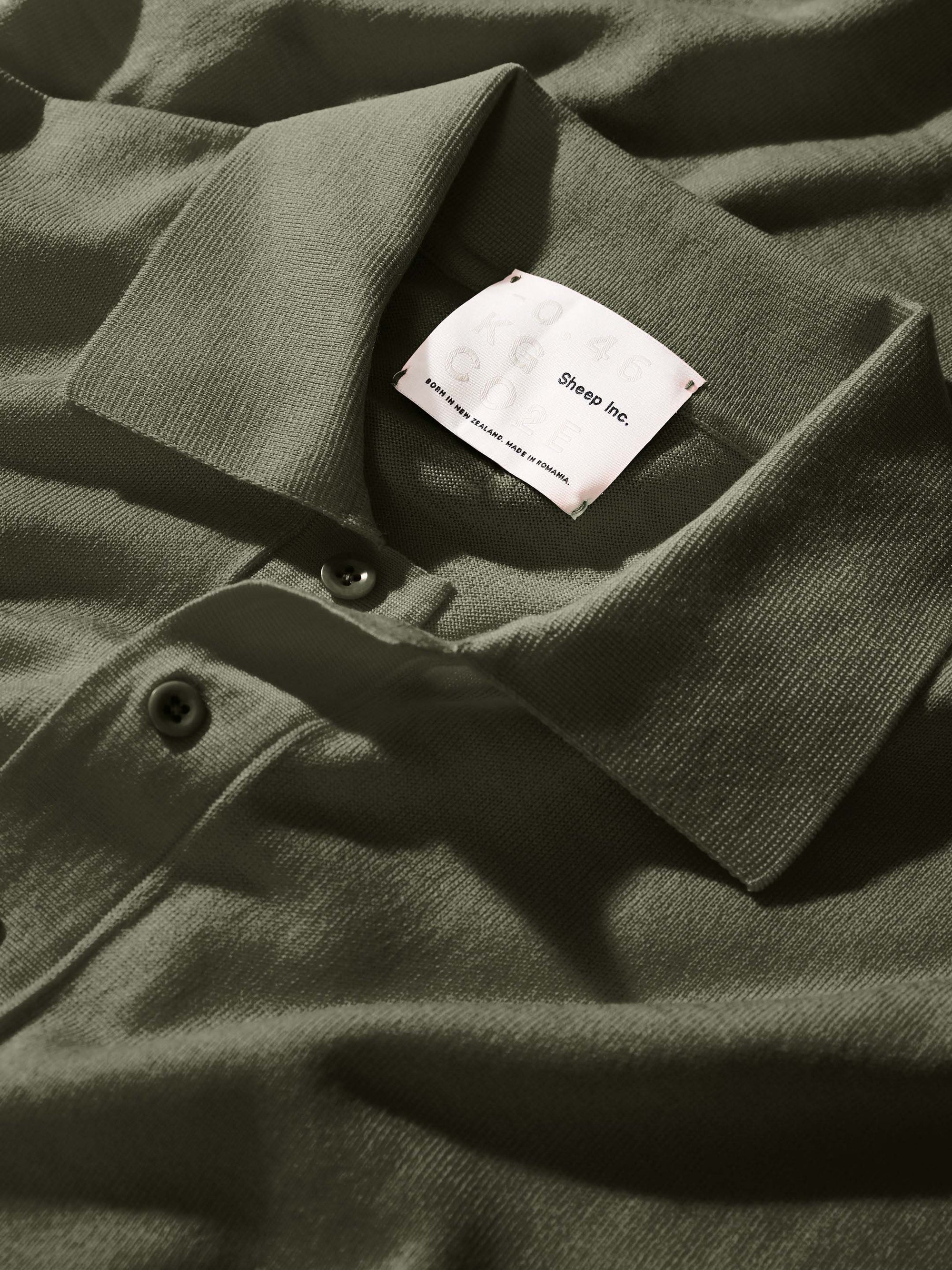 The Ultra-Light Polo - Moss Green